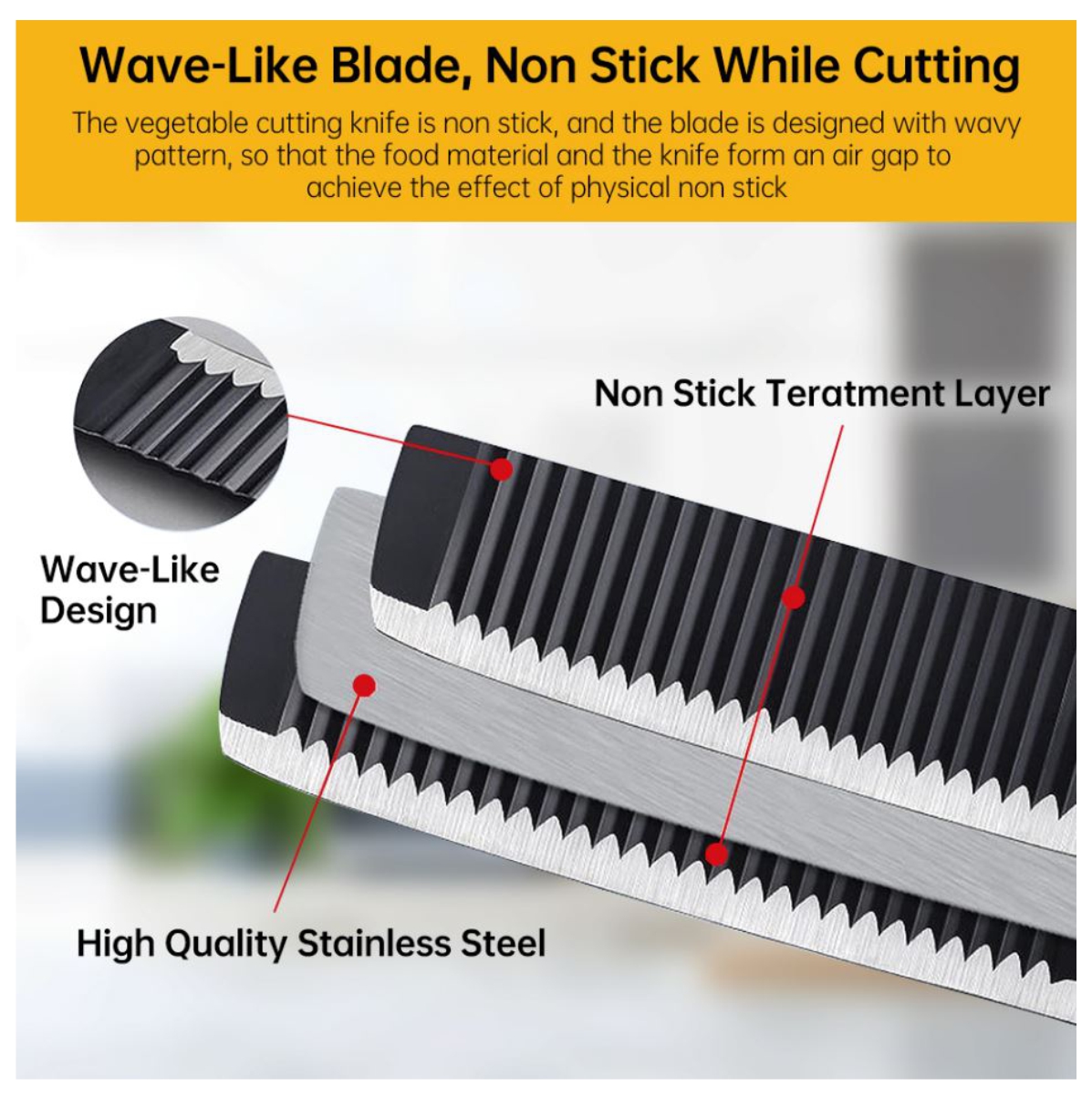 Set Cuchillos Profesional 6Pzs Pela papa